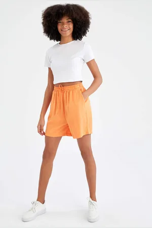 DeFacto Relax Fit Tie Waist Viscose Short