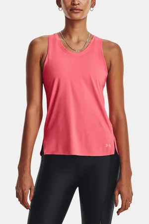 Under Armour Tílko UA ISO-CHILL LASER TANK-PNK - Dámské
