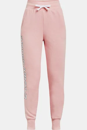 Under Armour Tepláky Rival Fleece Joggers-PNK - Holky