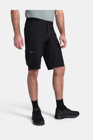 Kilpi Pánské outdoorové kraťasy ASHER-M Černá