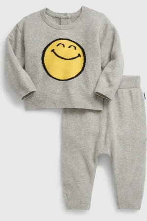 GAP Baby pletená souprava & Smiley® - Kluci