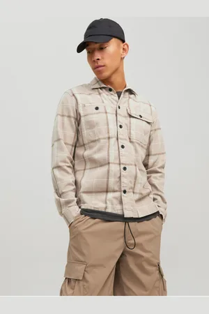 JACK & JONES Kostkovaná košile Ben - Pánské