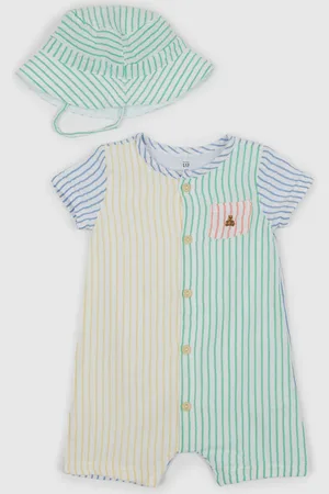 GAP Baby pruhovaný set - Kluci