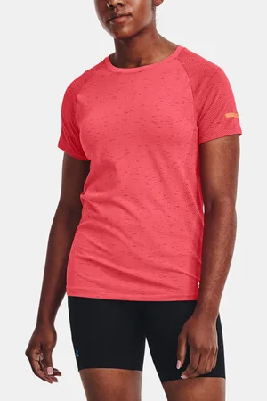 Under Armour Tričko UA Seamless Run SS-PNK - Dámské