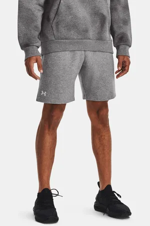 Under Armour Kraťasy UA Rival Fleece Shorts-GRY - Pánské