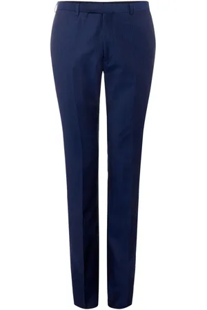 Kenneth Cole Kalhoty obleku Austin Slim s rybí kostí