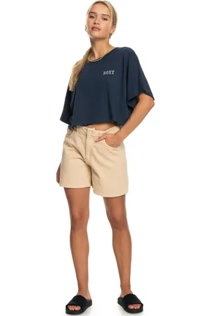 Roxy Dámské crop tričko TIKI & SURF TEE A