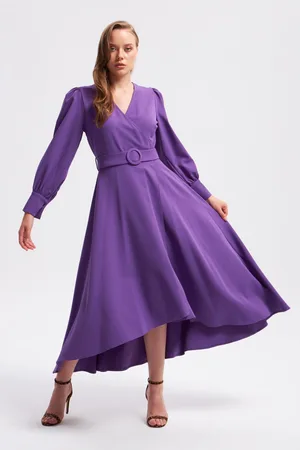 Gusto Dámské šaty 23KG006330/Purple