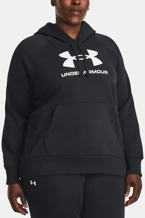 Under Armour Mikina UA Rival Fleece Logo Hoodie&-BLK - Dámské