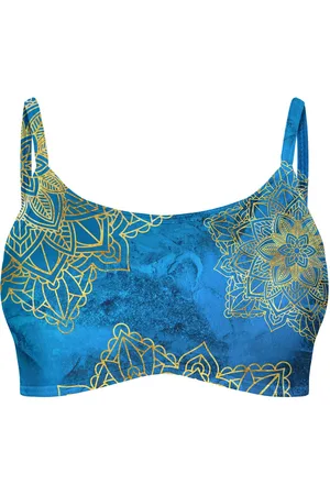 Mr Gugu & Miss Go Bikiny horní díl Gold Boho