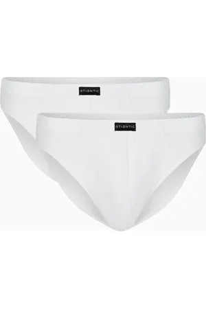 ATLANTIC Pánské slipy Sport 2Pack - bílé