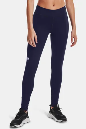 Under Armour Legíny UA CG Authentics Legging-BLU - Dámské