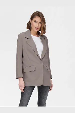 ONLY Hnědé oversize sako Lana Berry - Dámské