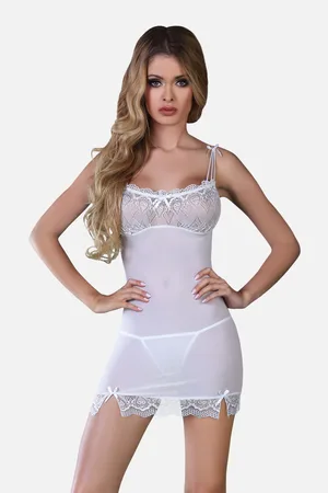 LivCo Corsetti Tričko Wahida + tanga ZDARMA! Bílý