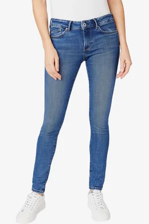 Pepe Jeans Tmavě modré dámské skinny fit džíny Regent - Dámské