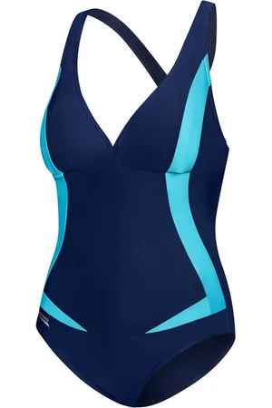 Aquaspeed Plavky pro ženy Greta námořnická /modrý vzor 04