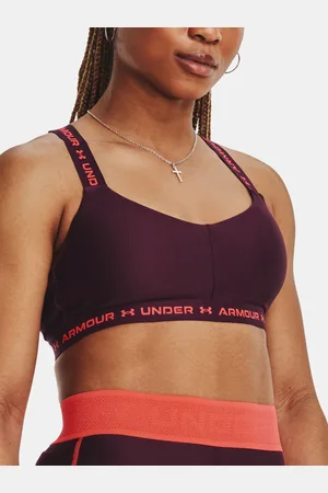 Under Armour Podprsenka Crossback Low-MRN - Dámské