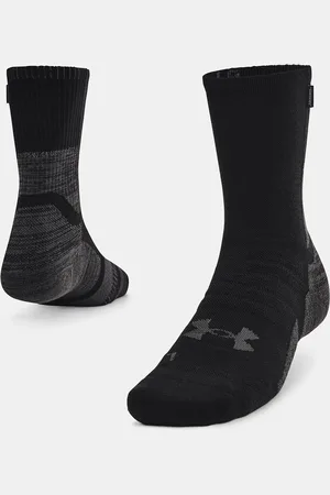 Under Armour Ponožky UA ArmourDry Run Wool-BLK - unisex