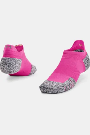 Under Armour Ponožky UA AD Run Cushion 1pk NS Tab-PNK - unisex