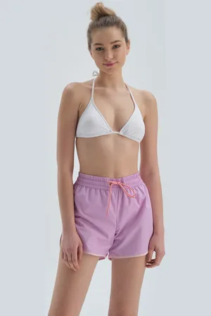 Dagi Swim Shorts - Purple - Plain