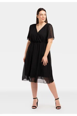 KARKO Dámské šaty Plus Size