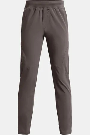 Under Armour Sportovní kalhoty UA Unstoppable Tapered Pant-BRN - Kluci