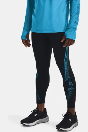 Under Armour Legíny UA FLY FAST 3.0 COLD TIGHT-BLK - Pánské
