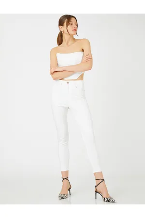 Koton Skinny Leg Džíny Slim Fit s vysokým pasem - Carmen Jean