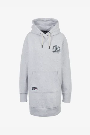 Superdry Šaty T&F Hood Dress - Dámské