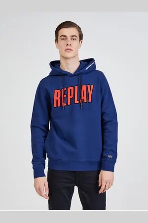 Replay Pánská mikina s kapucí - Pánské