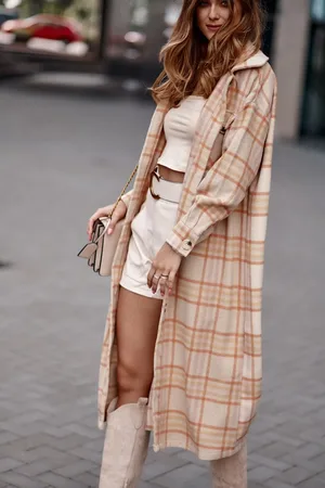 Fasardi Dámský kabát Beige
