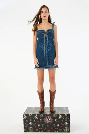 Trendyol Dámské šaty Denim
