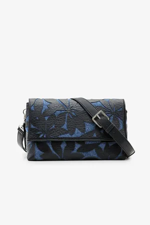 Desigual Modro- dámská vzorovaná kabelka Onyx Venecia 2.0 - Dámské