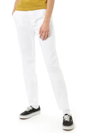 Vans Kalhoty Wm Make Me Your Own White - Dámské