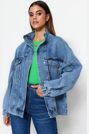 Trendyol Oversized džínová bunda