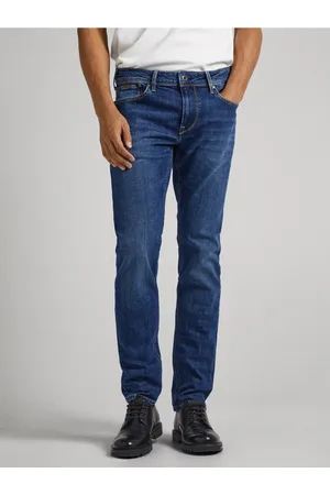 Pepe Jeans Modré pánské skinny fit džíny Finsbury - Pánské