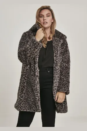 Urban classics Dámský kabát Leo Teddy