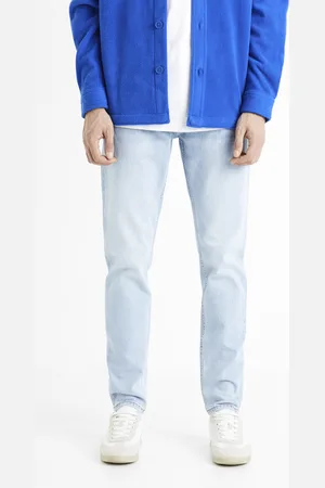 Celio Džíny slim C25 Dobleach - Pánské