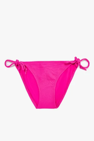 Koton Brazilské Bikiny Spodní díl Základní Texturované Boční kravata Detail
