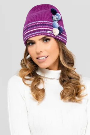 Kamea Dámská čepice _Hat_K.19.032.26_Fuchsia