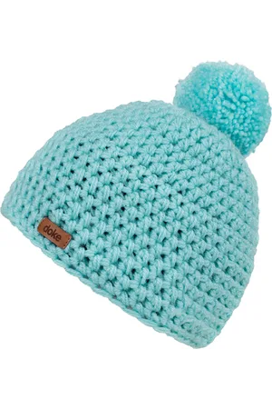 DOKE Dětský háčkovaný kulich mint