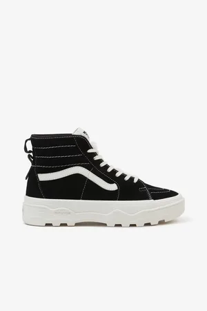 Vans Černé dámské kotníkové kožené tenisky UA Sentry SK8-Hi - Dámské