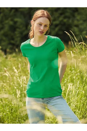 Fruit Of The Loom Valueweight Green T-shirt