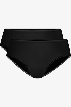ATLANTIC Dámské kalhotky Hipster 2Pack - černé