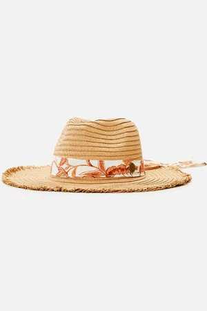 Rip Curl Klobouk OCEANS PANAMA HAT Tobacco