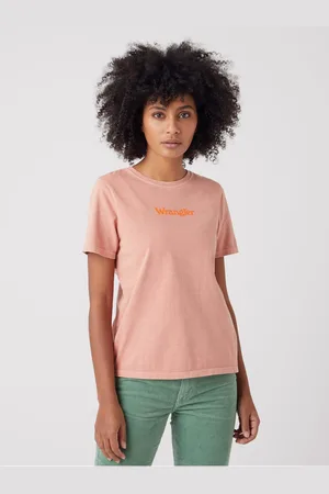 Wrangler Meruňkové dámské tričko - Dámské