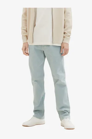 TOM TAILOR Světle modré pánské straight fit džíny - Pánské