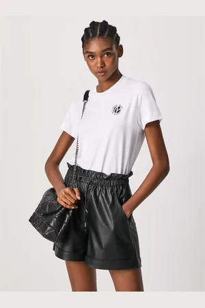 Pepe Jeans Bílé dámské tričko Dacey - Dámské