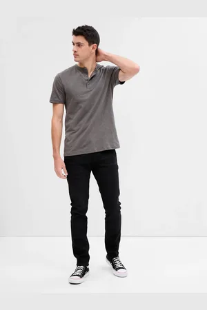 GAP Džíny skinny soft high stretch - Pánské