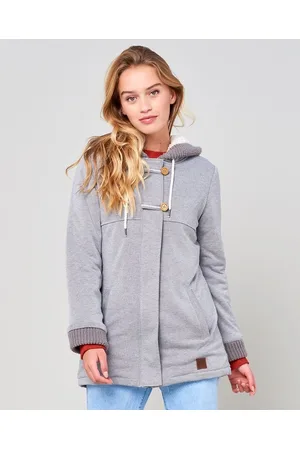 Rip Curl Mikina VAMOS COSY FLEECE Cement Marle